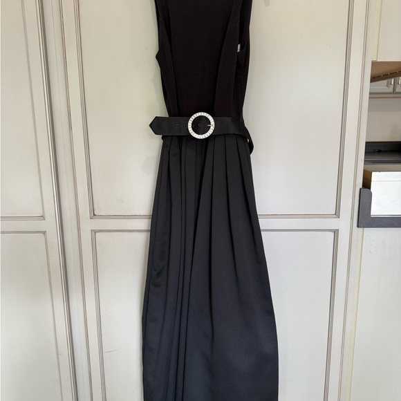 Cache Black Dress with Silver Accents - Picture 2 of 4